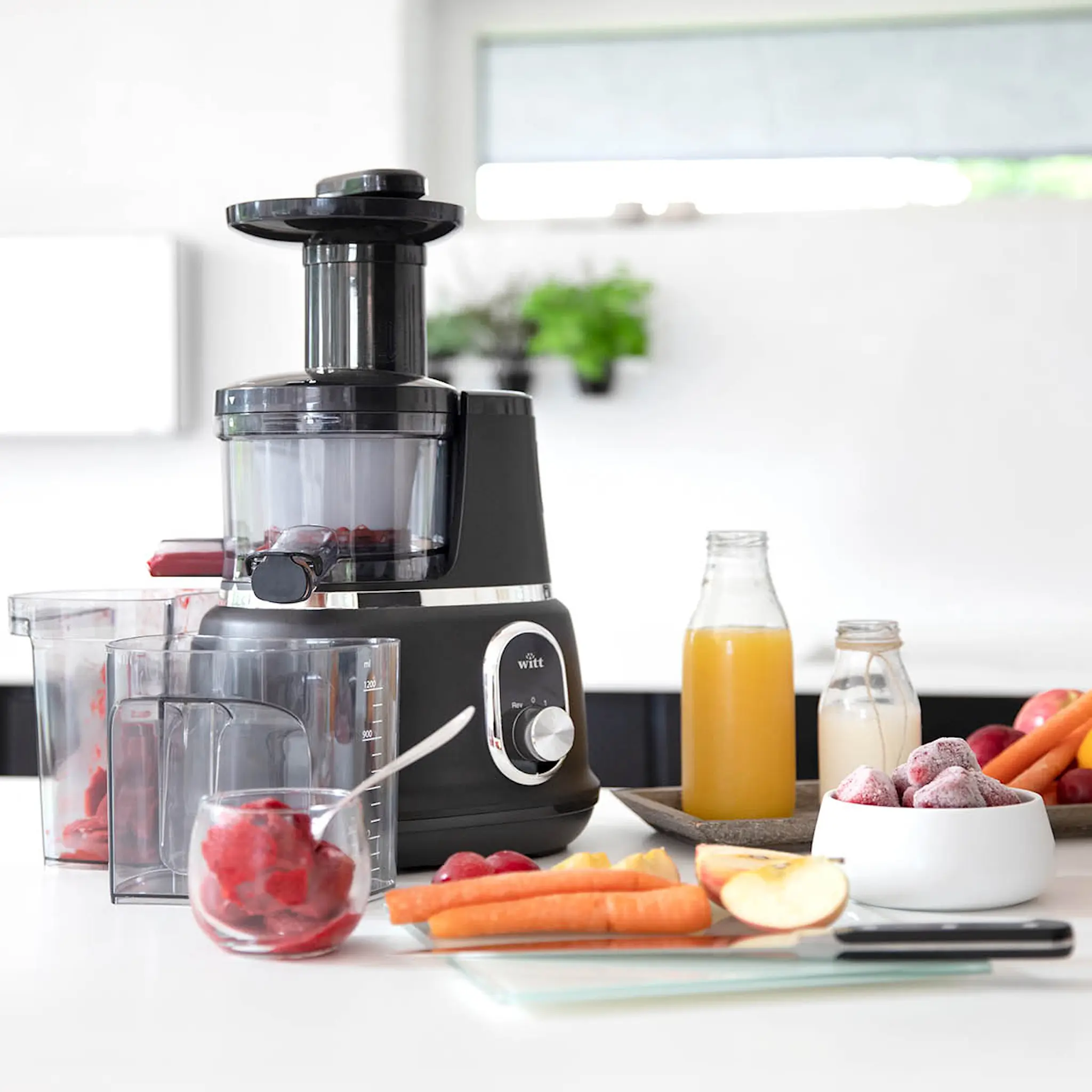 Witt Premium Slowjuicer Svart
