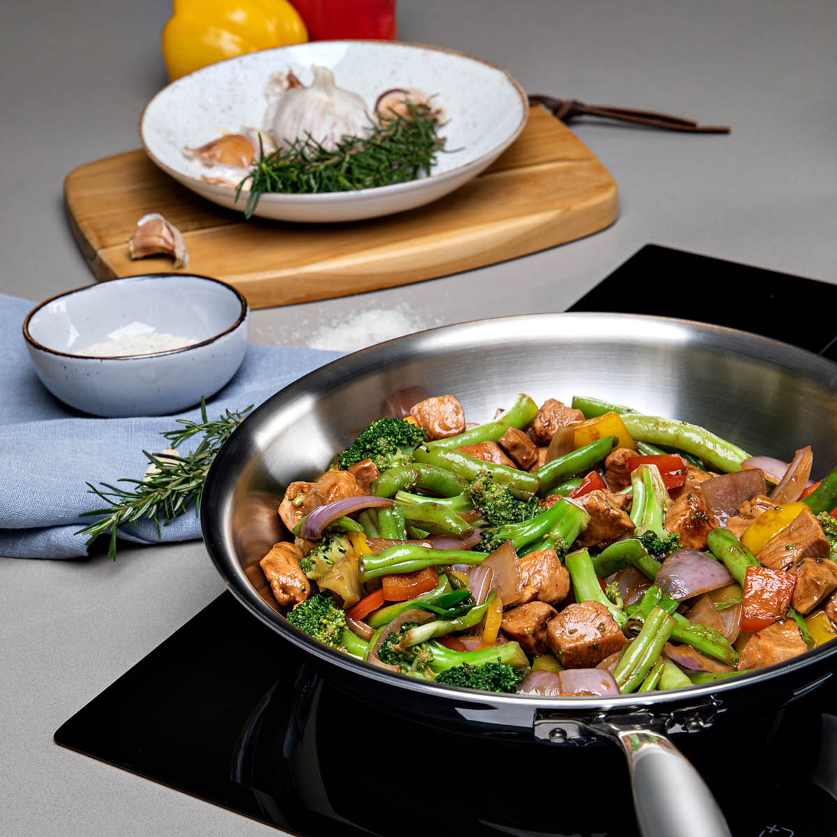 Tramontina Grano stekpanna 30 cm stål