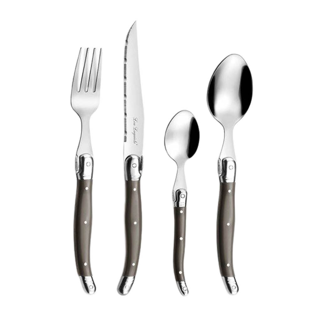 Lou Laguiole - Tradition Aterimet 24 osaa Pepper