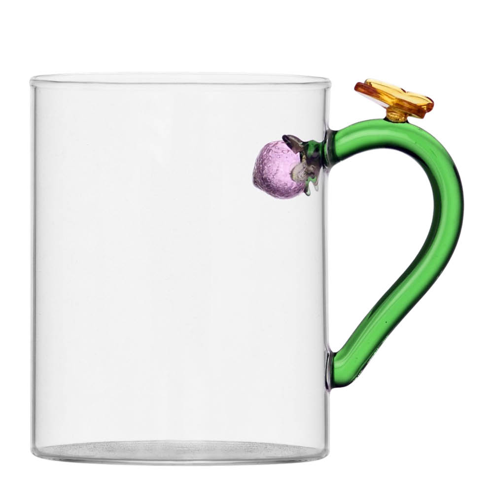Ichendorf Milano Fruits & Flowers mugg 45 cl fjäril