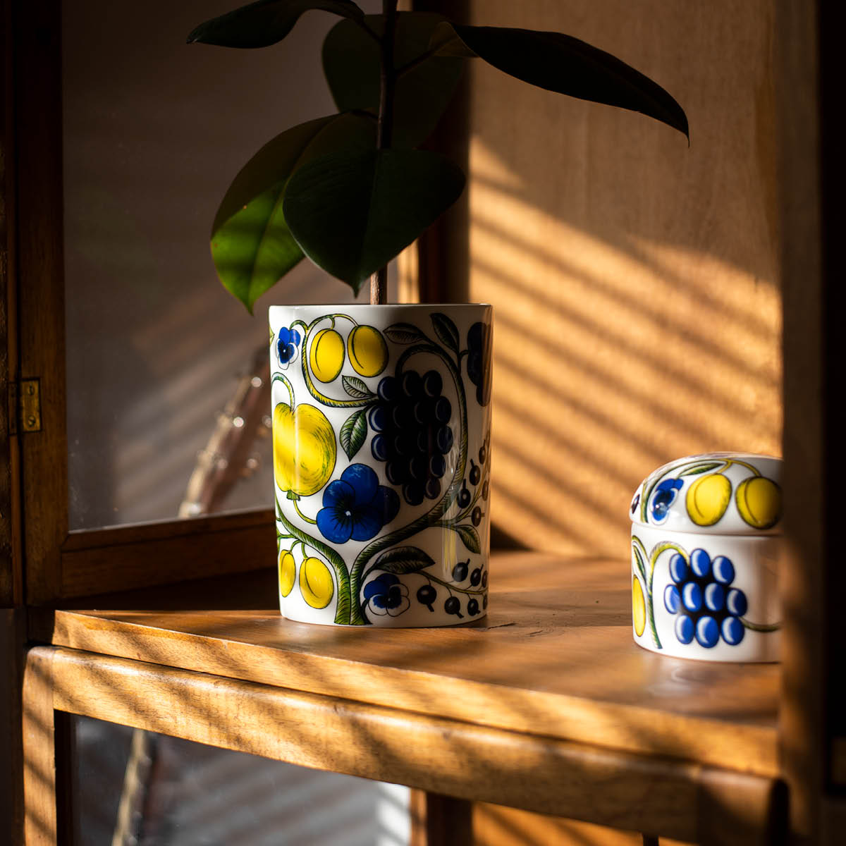 Arabia Paratiisi skål m/lokk 0,43L