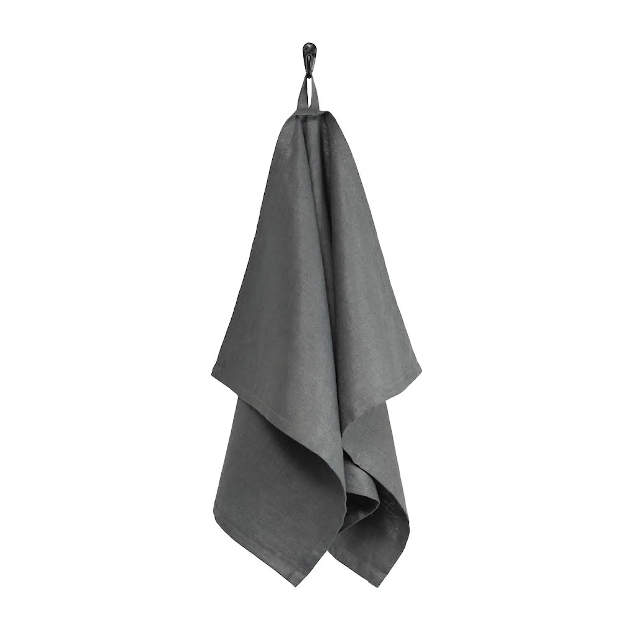 Fanni K Pellava kökshandduk 45x70 cm granit