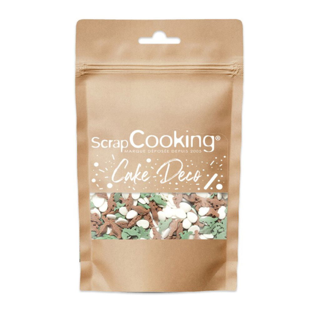 ScrapCooking Strössel dinosaurier 55 g mix