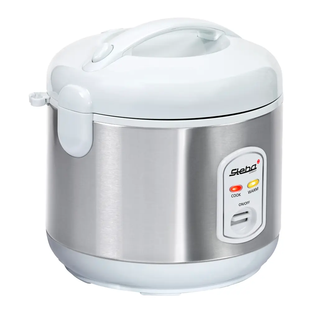 Riisinkeitin RK2 1,8 L Hopea/Valkoinen