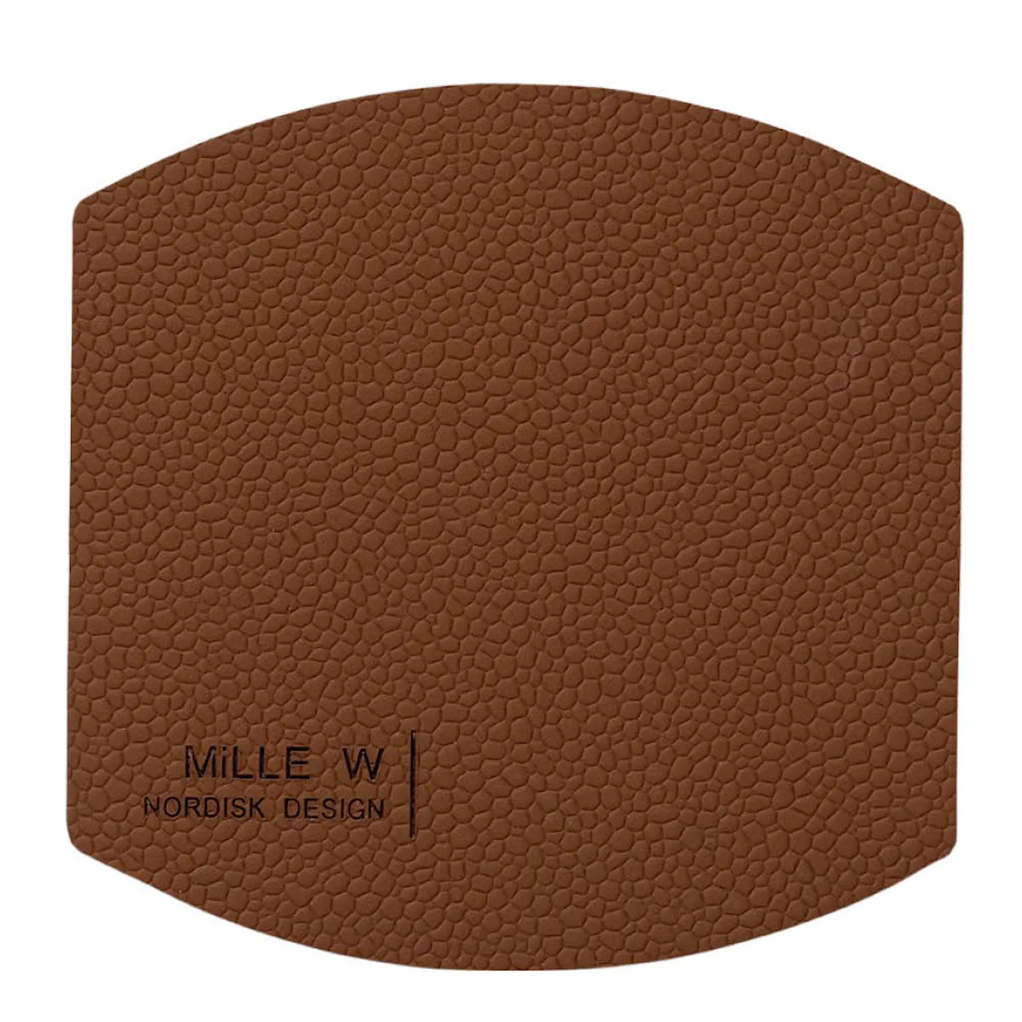 MiLLE W NORDISK DESIGN Ellips Lasinalunen 10x10 cm Ruskea