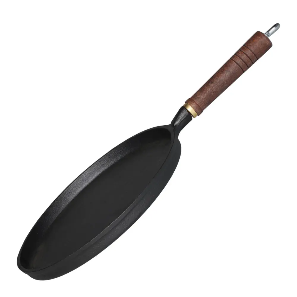 Maku Lettupannu puukahvalla 26 cm Valuraua