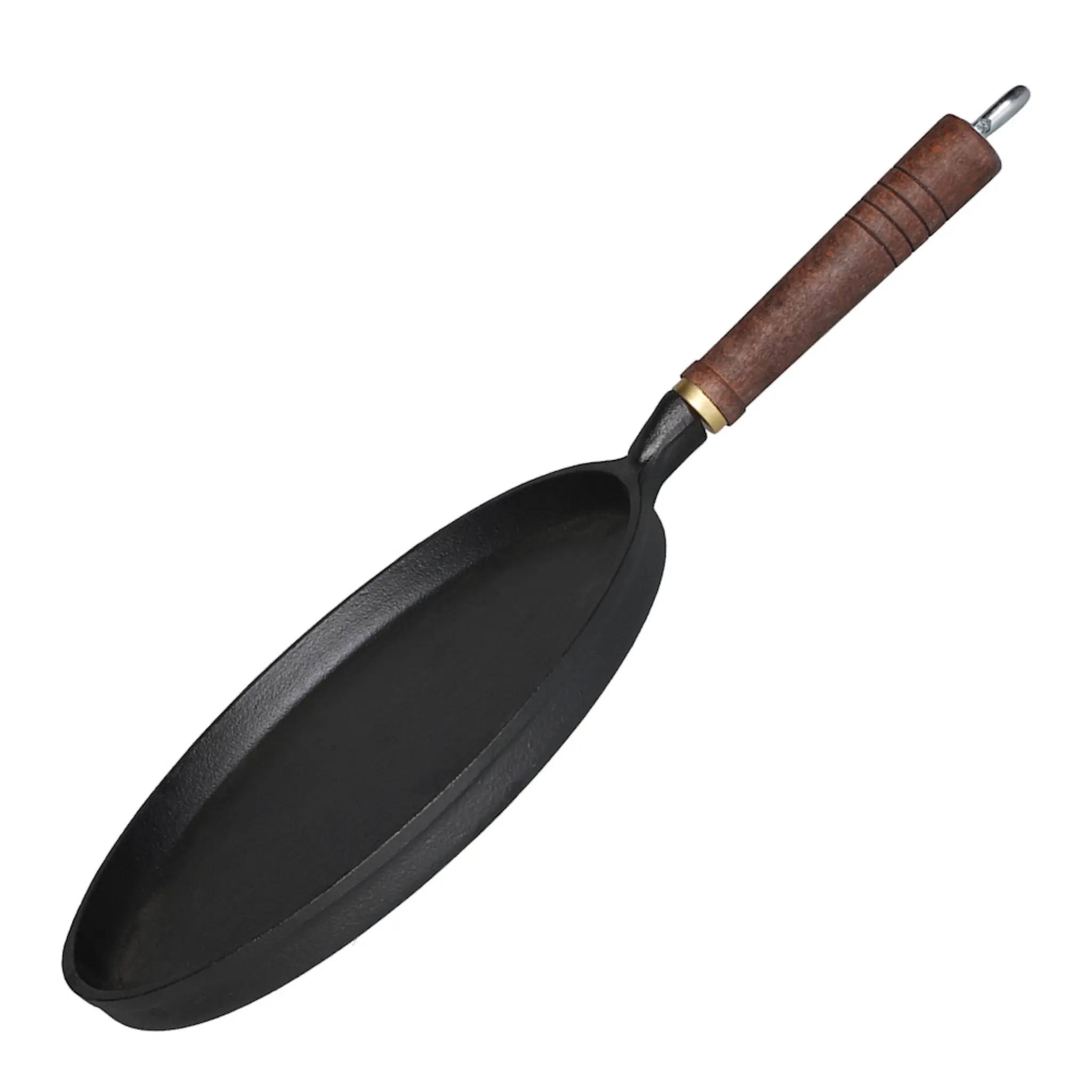 Maku Kitchen Life Pannkakspanna i gjutjärn med trähandtag 26 cm
