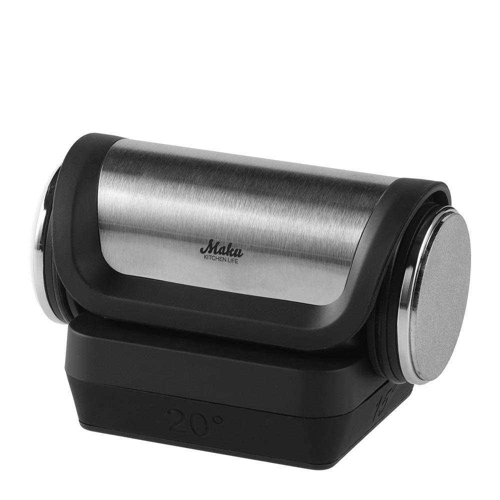 Maku Kitchen Life - Roller veitsenteroitin 13,4 cm Teräs/musta