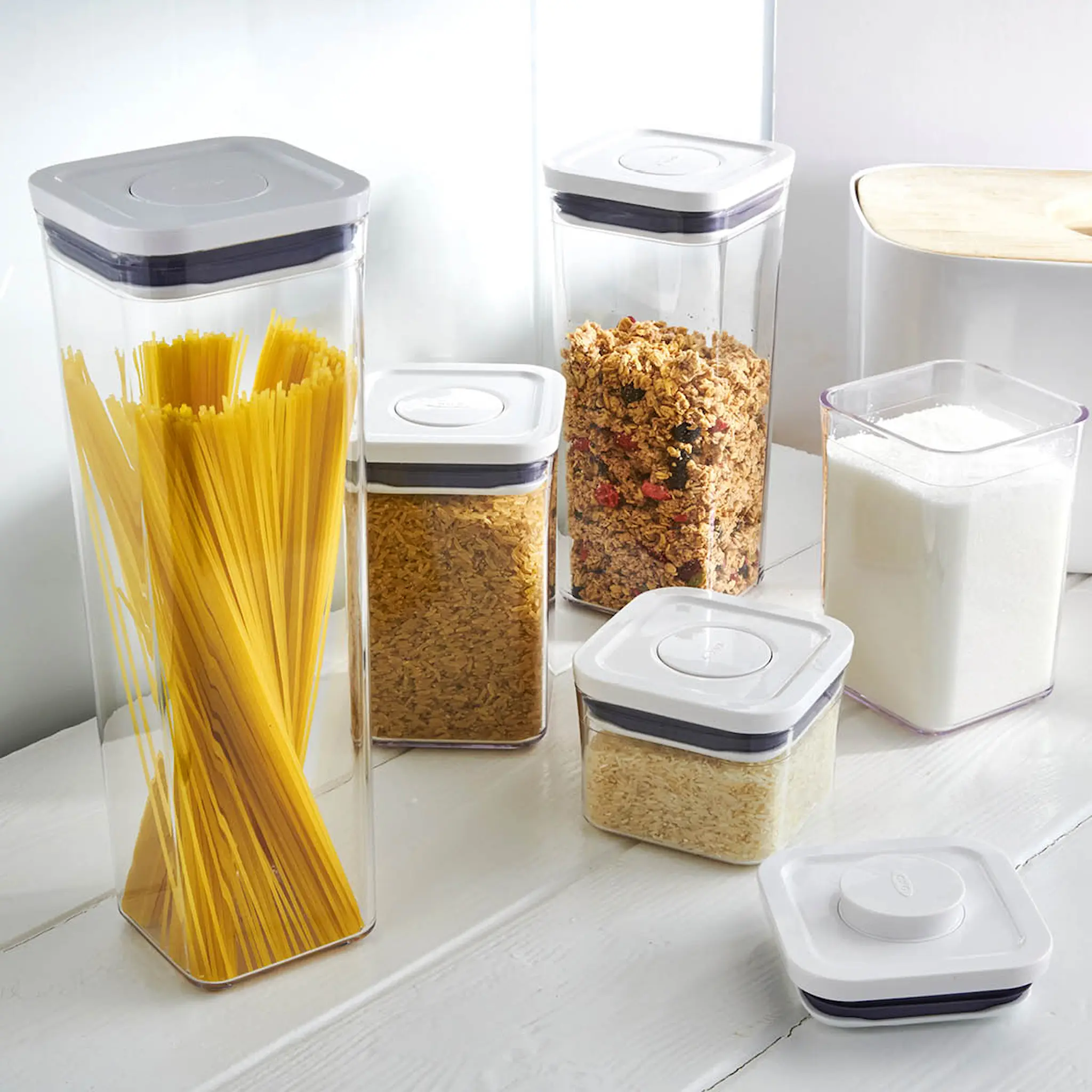 Oxo Pop Säilytyspurkki 2,1 L (32 cm)