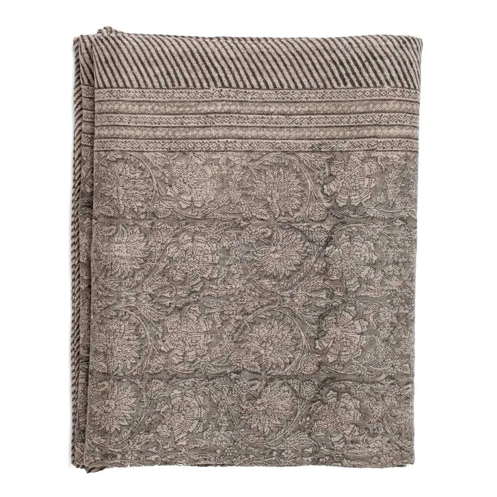 Paradis Pöytäliina 170x270 cm Harmaa/Luonnonvärinen