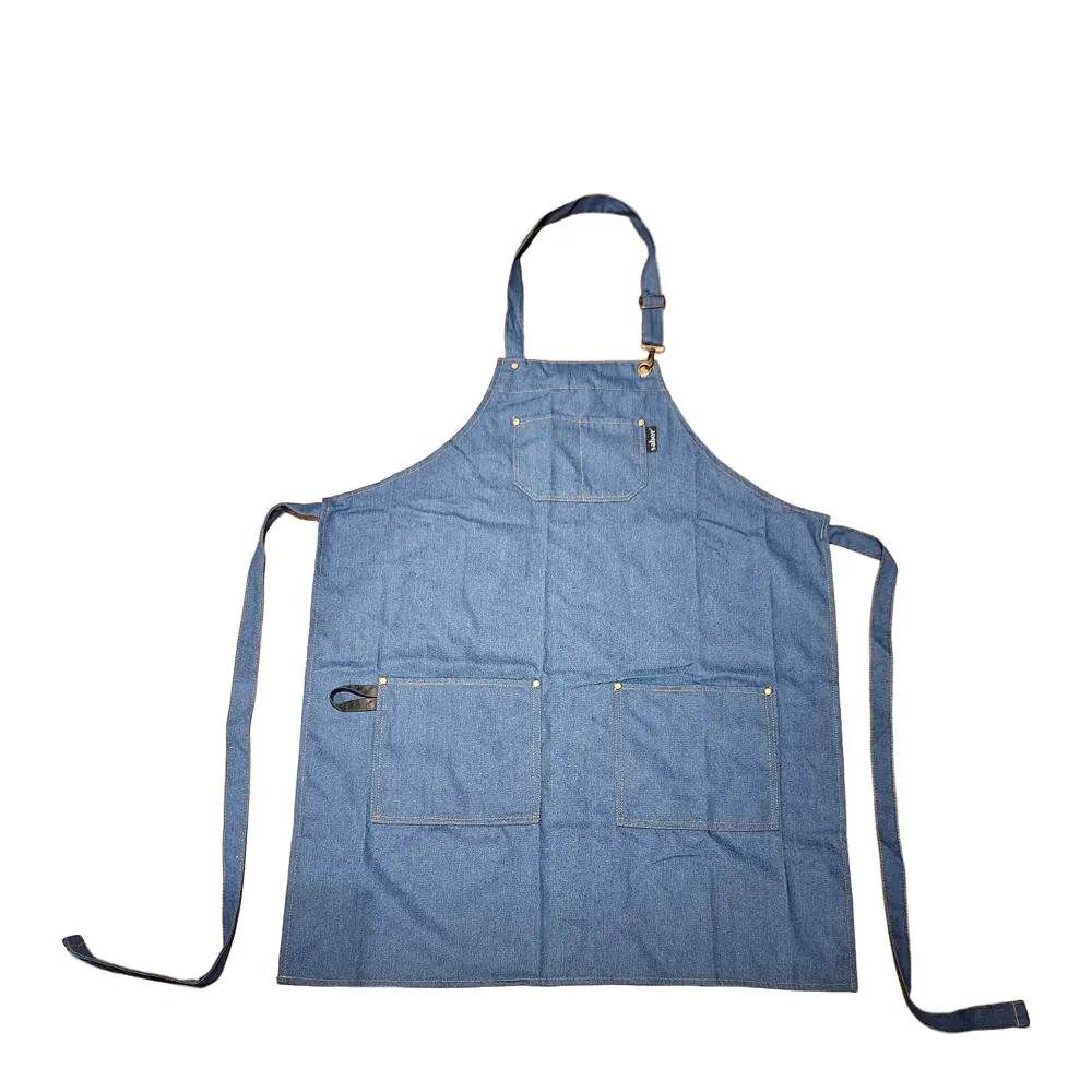 Home forkle 85x70 cm blå