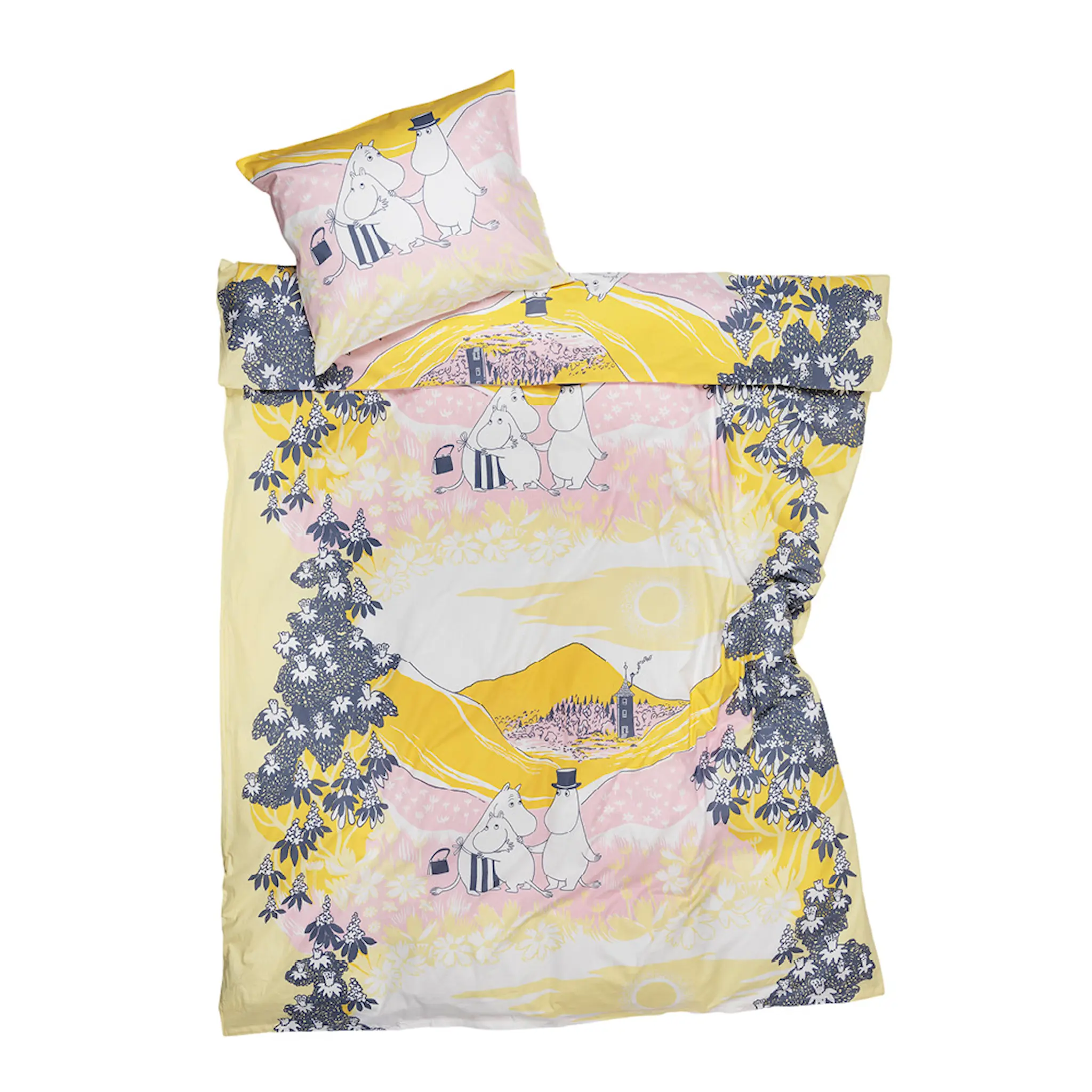 Moomin Arabia Mumin bäddset 150x210 cm Familjemys