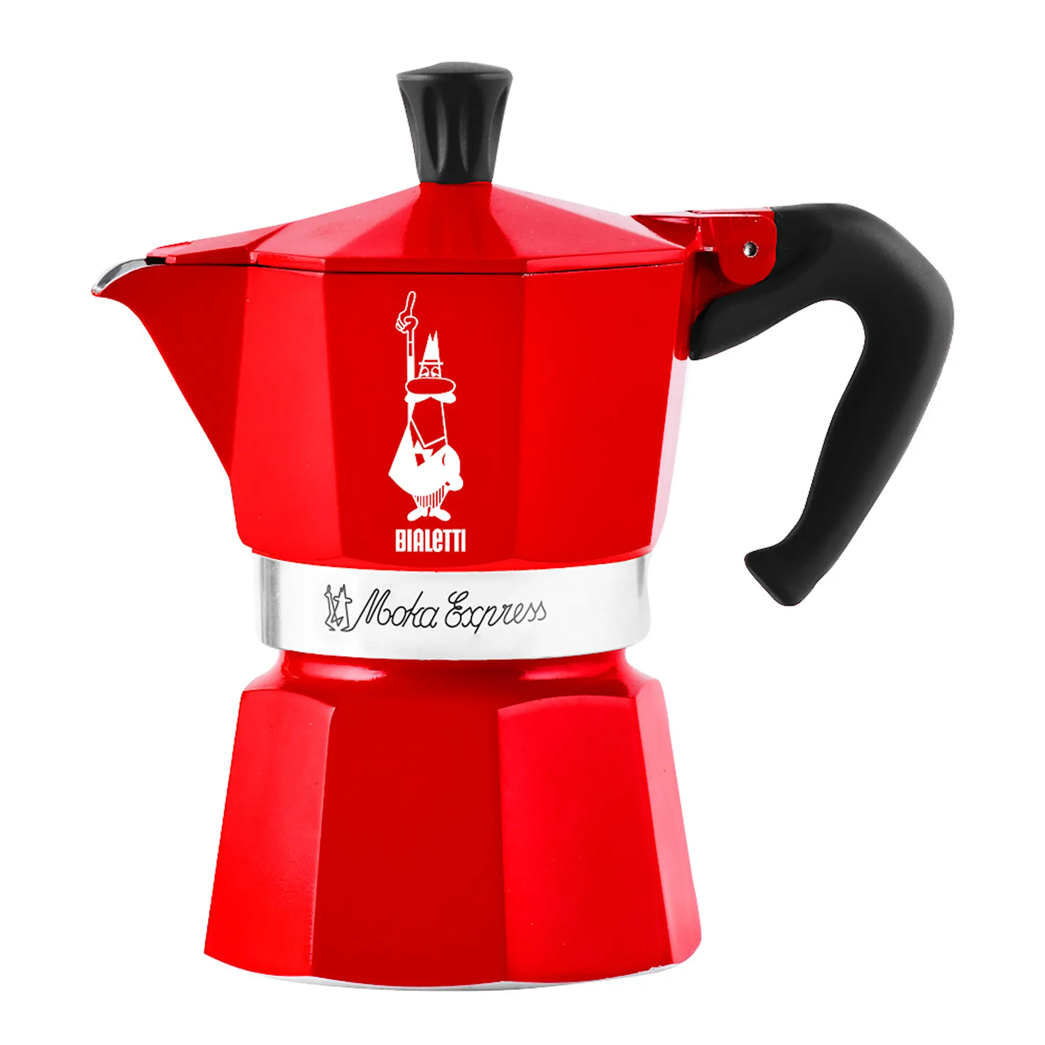 Bialetti Moka Express CC 2024 mokabryggare 6 koppar röd