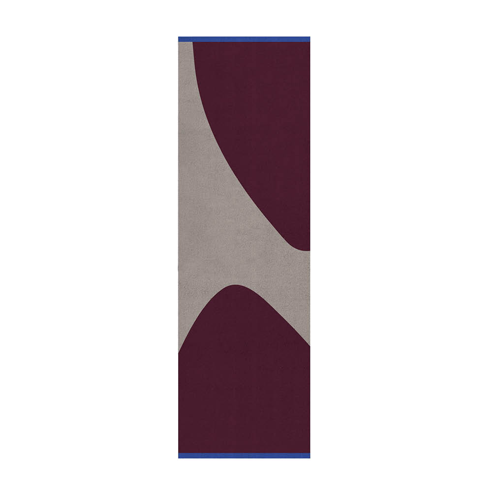 Mette Ditmer Rocks gangmatte 240x77 cm vinrød
