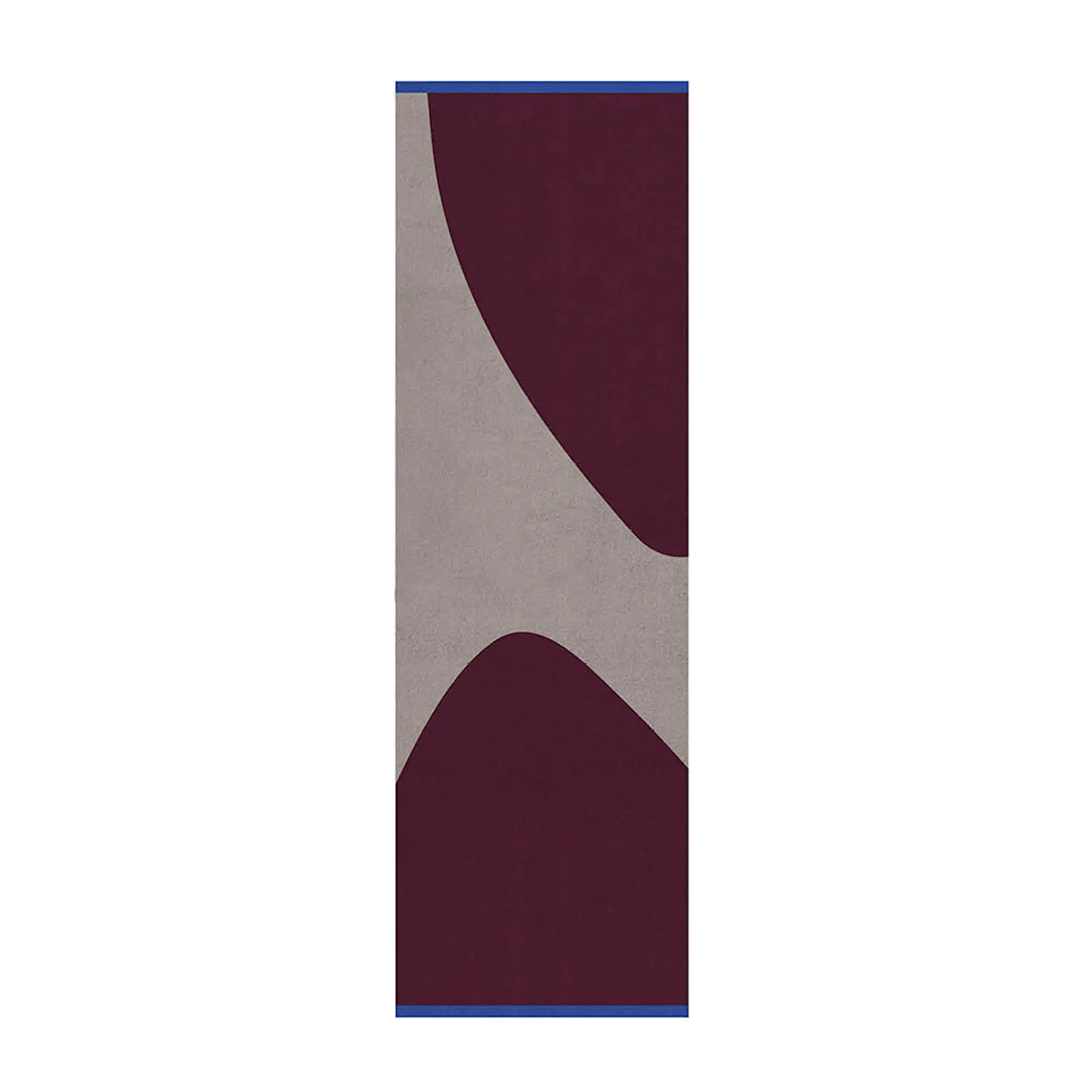 Mette Ditmer Rocks gangmatte 240x77 cm vinrød