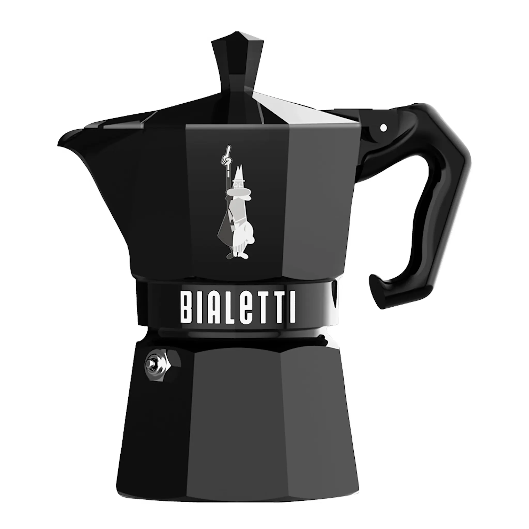 Bialetti Exclusive mokabryggare 3-koppar 13 cl svart