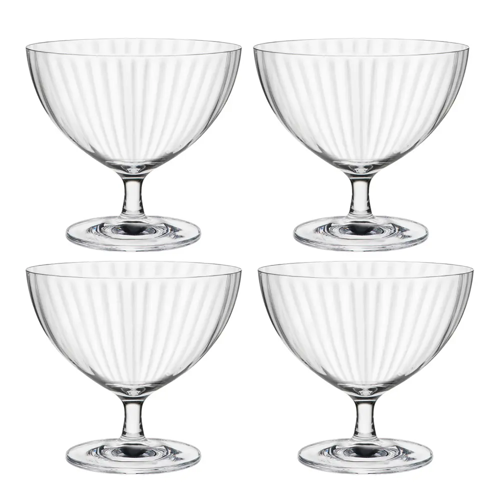 Timeless Kulho jalallinen 42 cl 4 kpl Kirkas