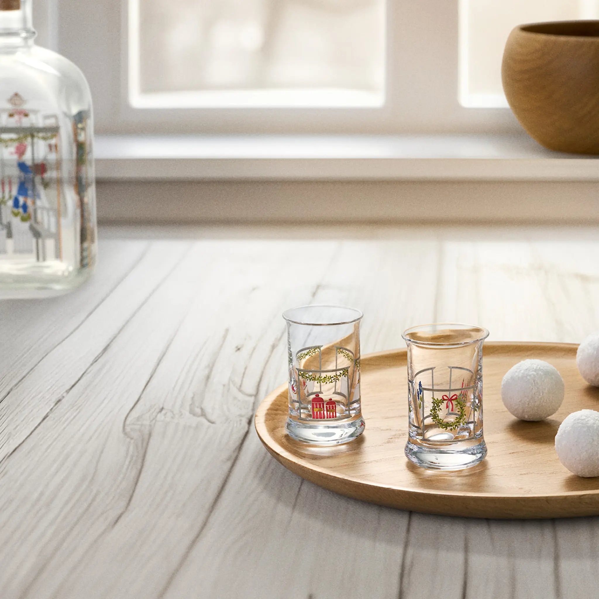 Holmegaard Jul snapsglas 2024 3 cl 2-pack
