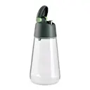 Oljeflaska / vinägerflaska 400 ml grå/klar