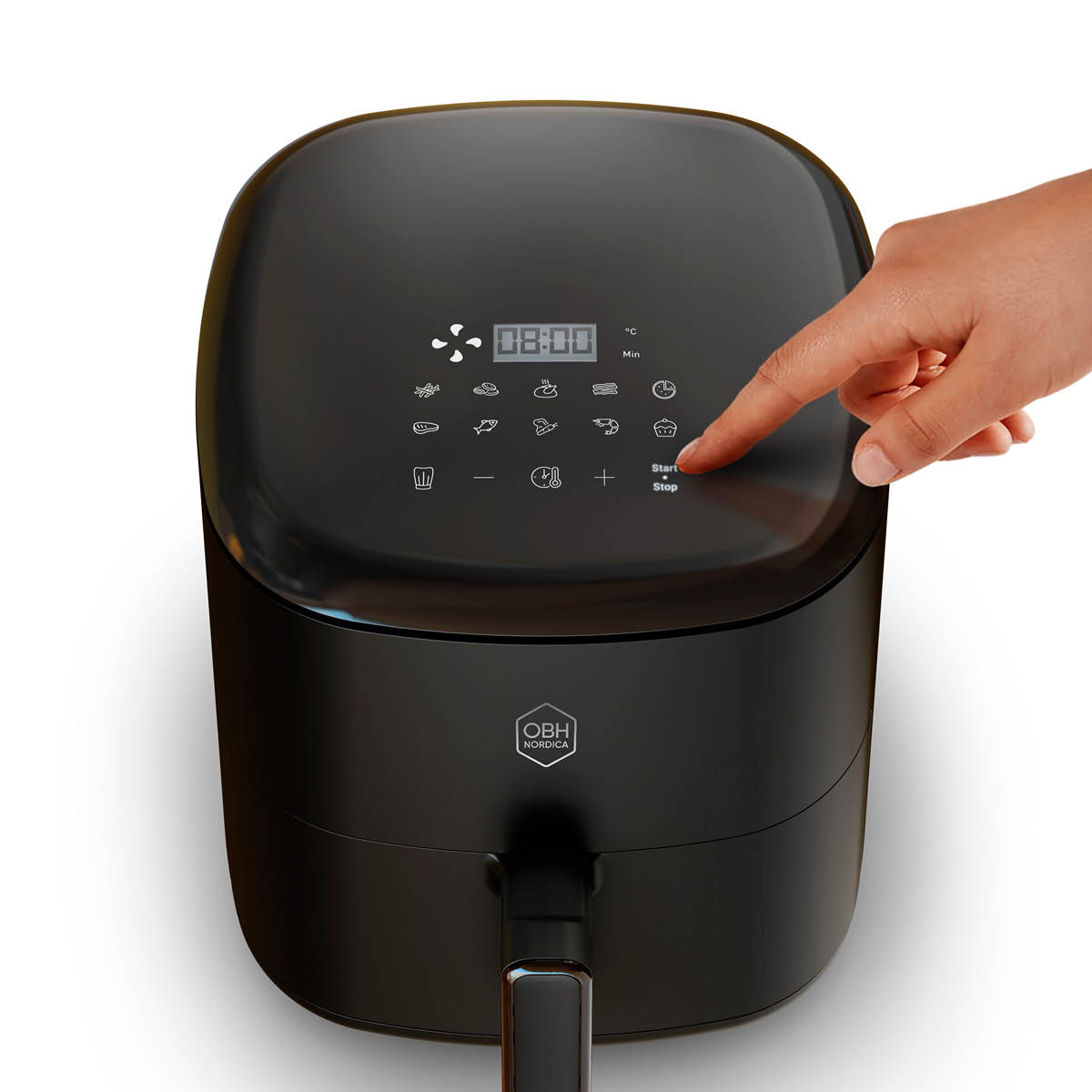 OBH Nordica Easy Fry Max airfryer 5 L svart 1550W