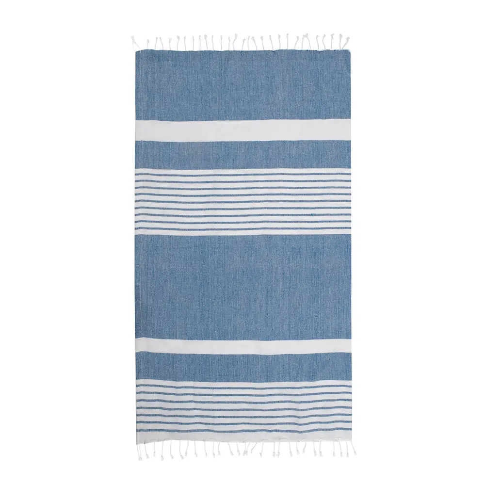 Ella Hamam duk 145x250 cm blå