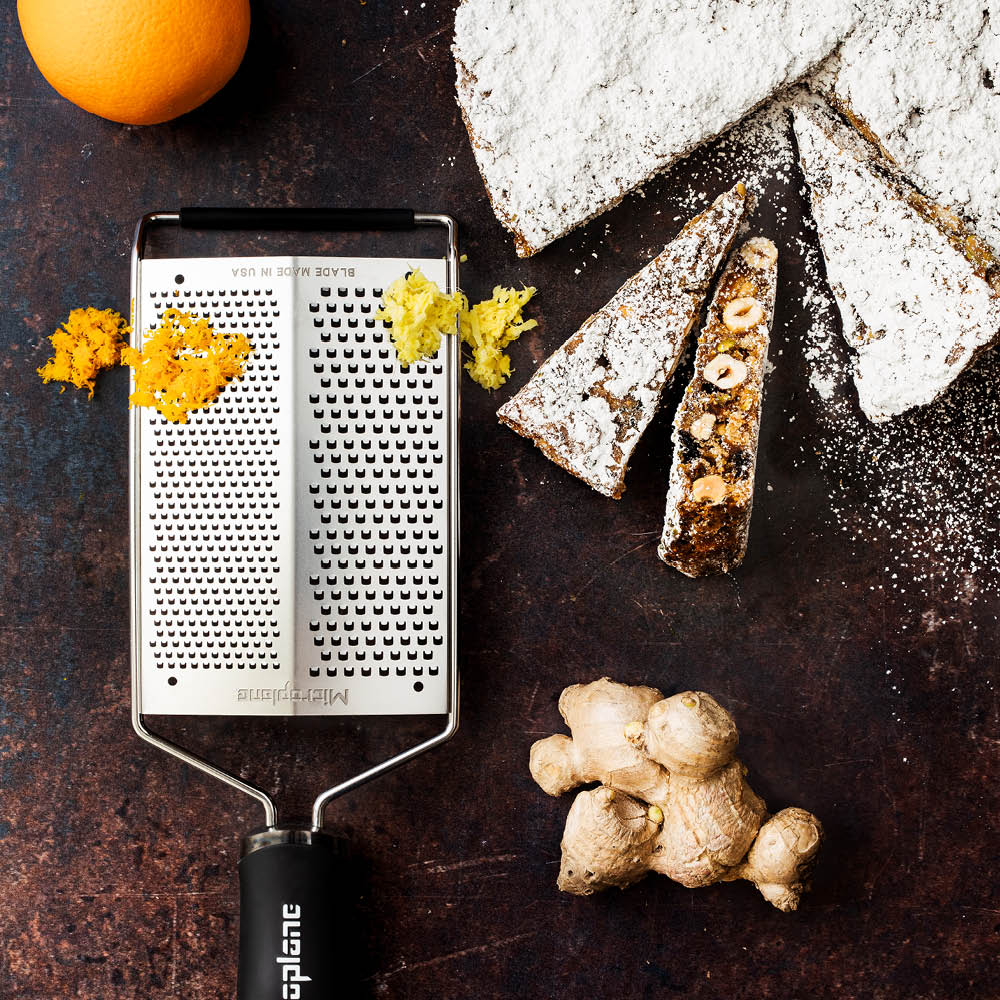 Microplane Gourmetrivjärn Dubbel Fin/Grov Rostfri