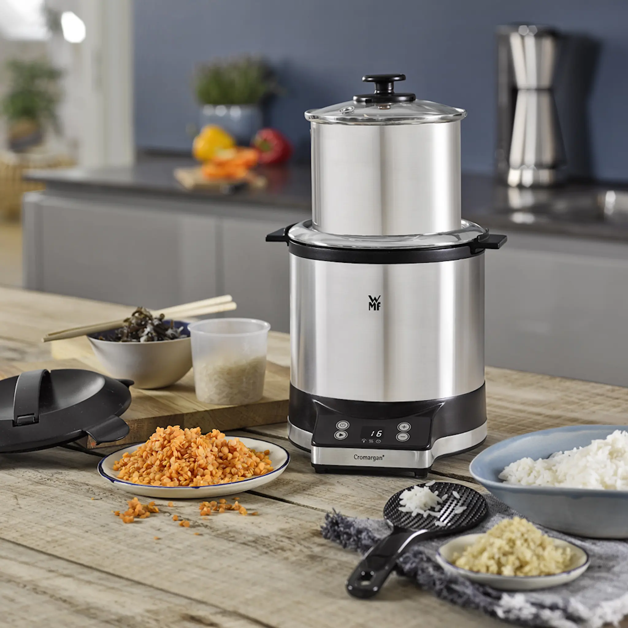 WMF KITCHENminis Riskokare med to go-box