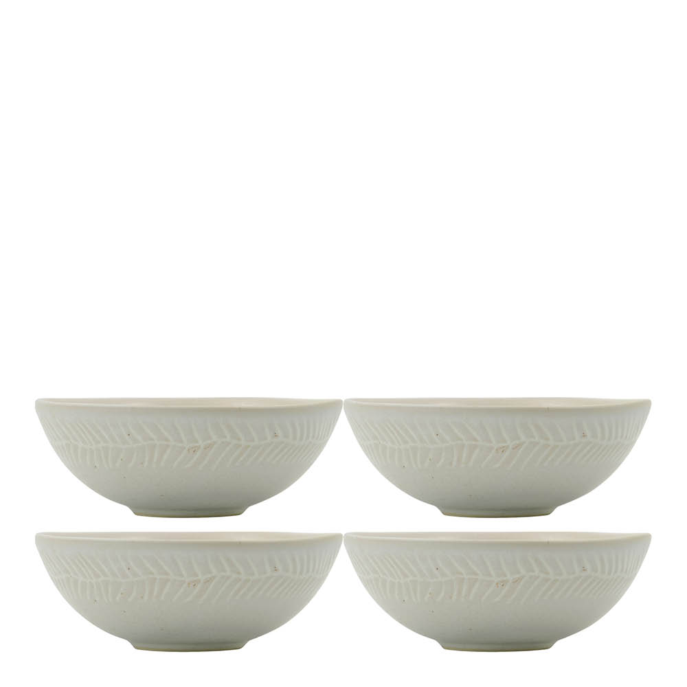 House Doctor Serve skål 12,1 cm 4 stk off-white