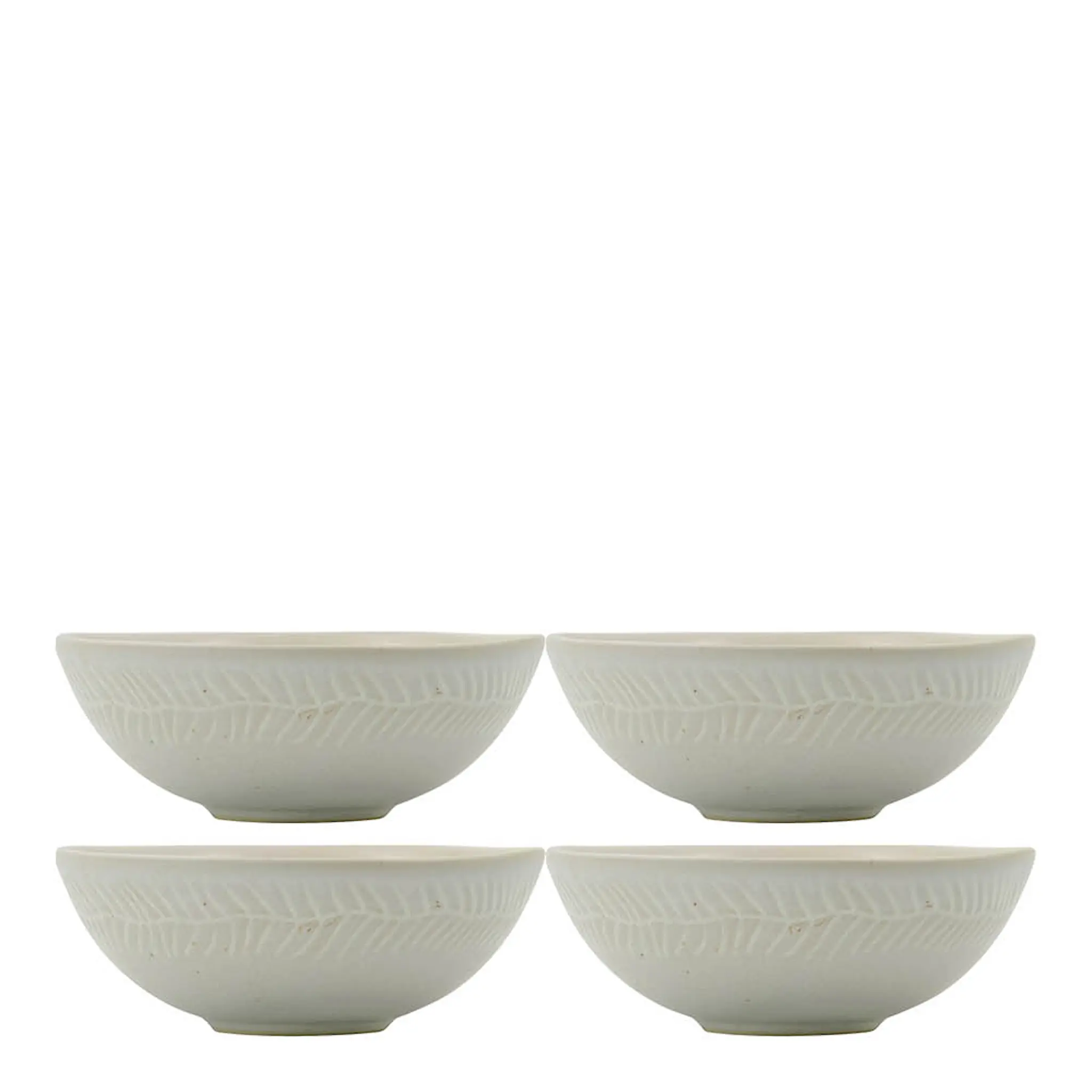 House Doctor Serve skål 12,1 cm 4 stk off-white