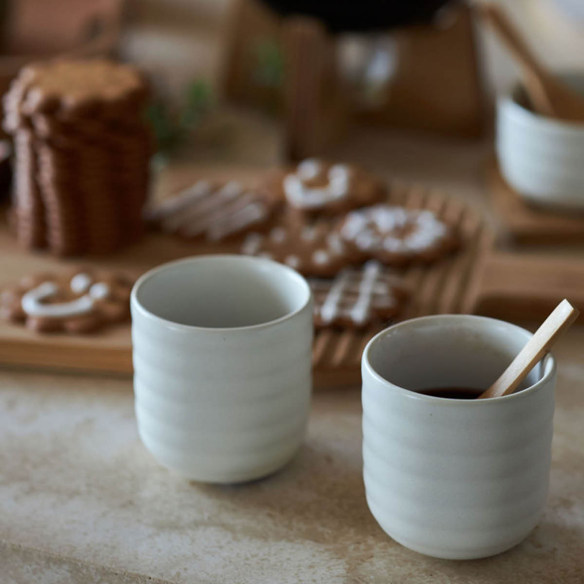 Sagaform Ellen kopp 18 cl 2 stk hvit