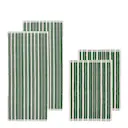 Raide handdukset 4-pack grön/rosa