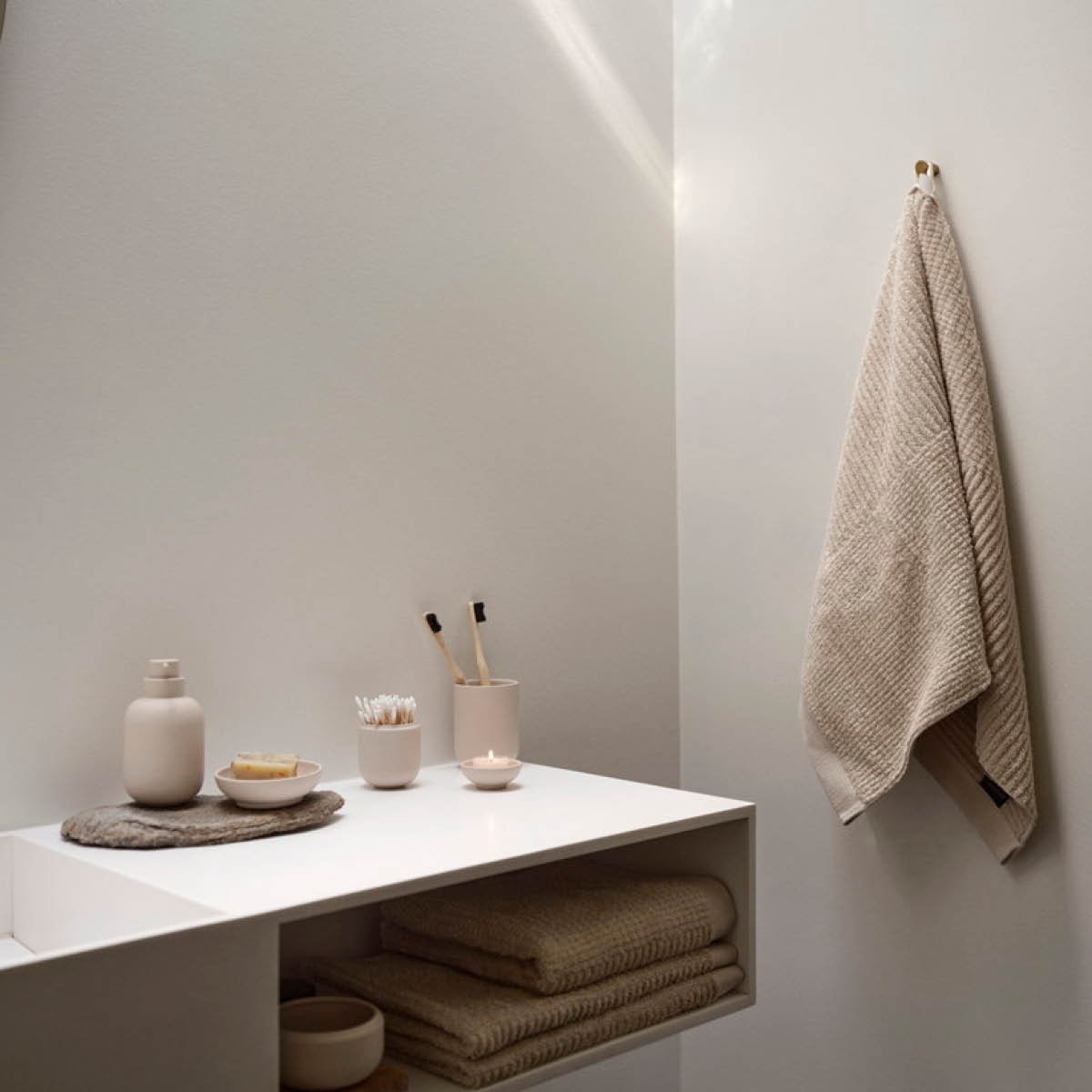 Zone Denmark Classic pyyhe 50x100 cm hiekka