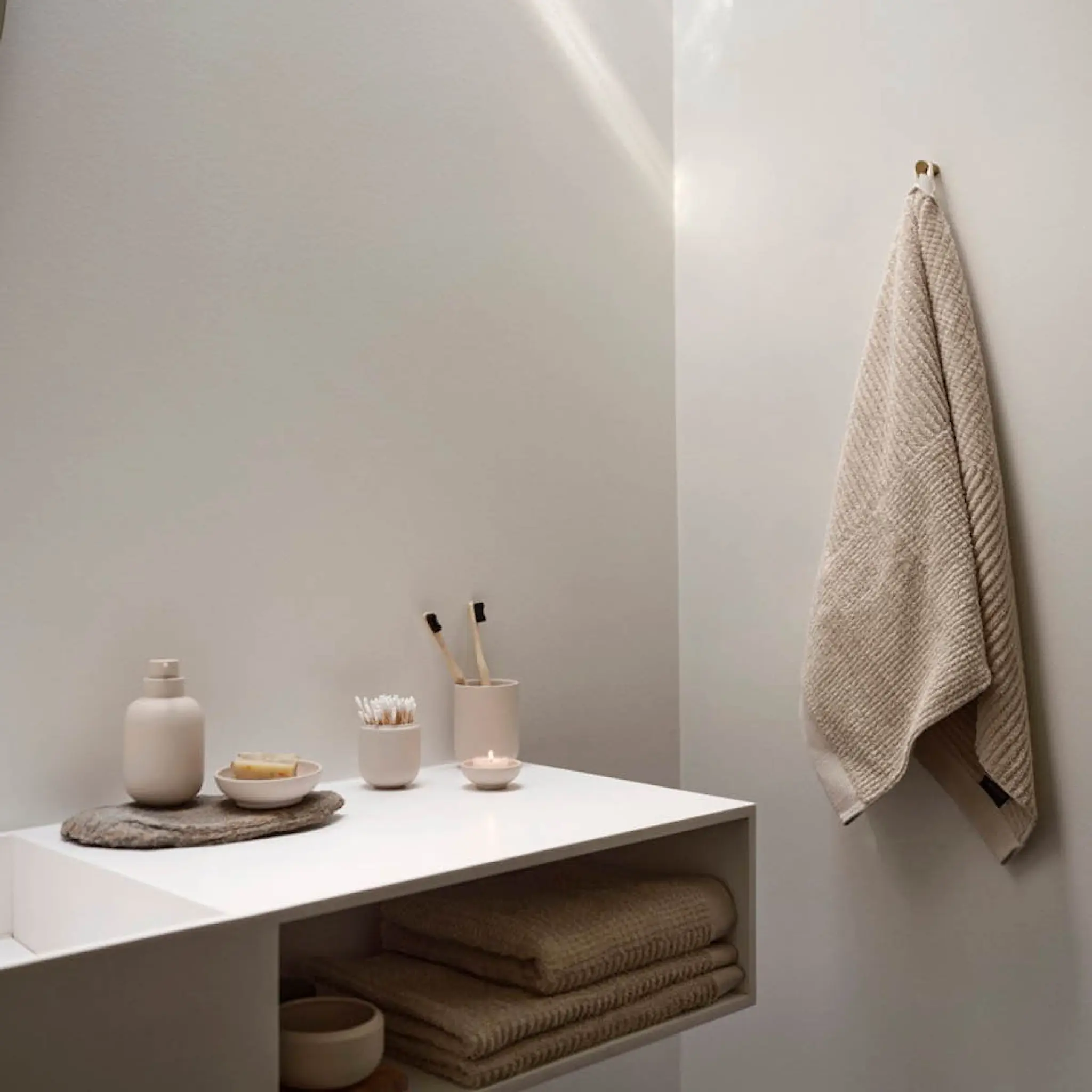 Zone Denmark Classic pyyhe 50x100 cm hiekka