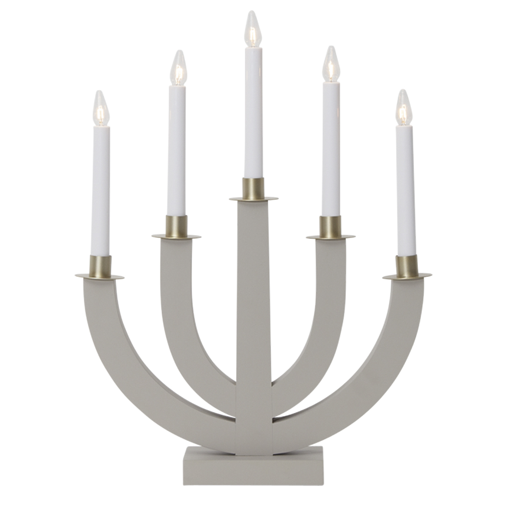 Star Trading - Eli Kynttelikkö 47 cm Beige