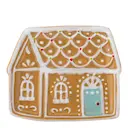 Ginnie serveringsfat 15x14 cm pepparkakshus