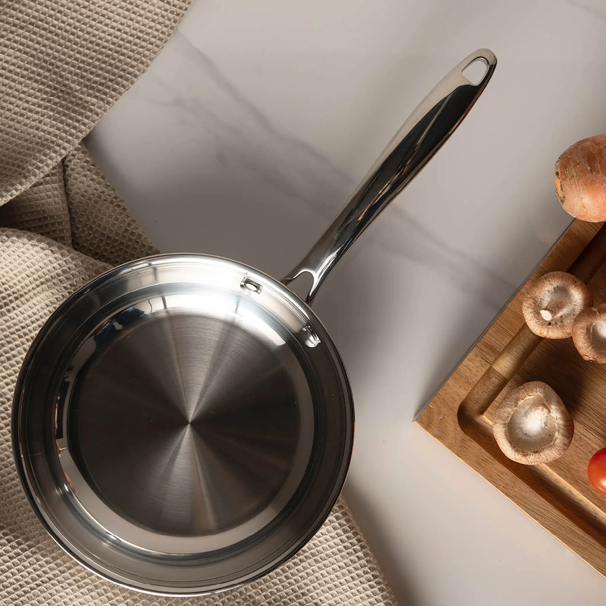 Sabor Optimal stekepanne 20 cm rustfritt stål