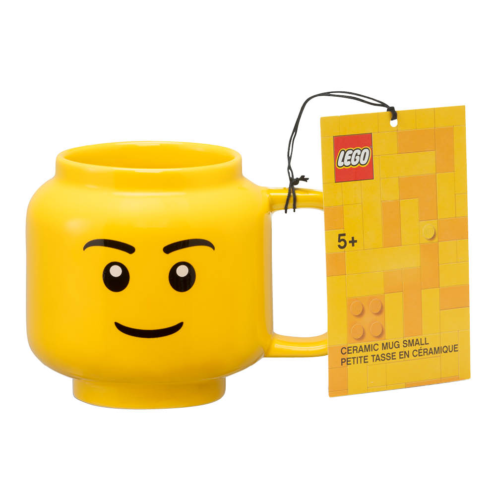 Lego Mugg lego figur 25,5 cl Gul