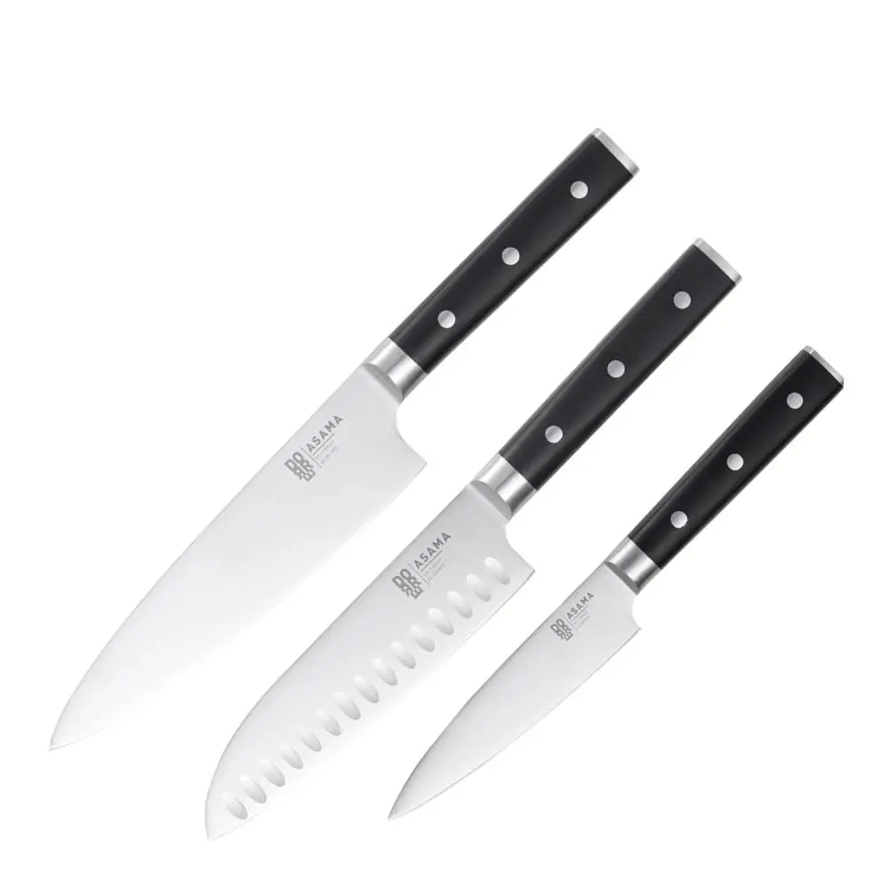 Asama knivsett 3 stk