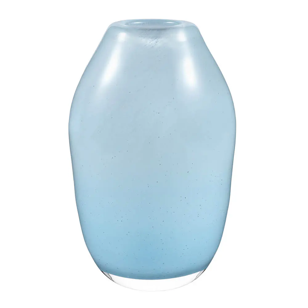 Lumo vase 21 cm blå