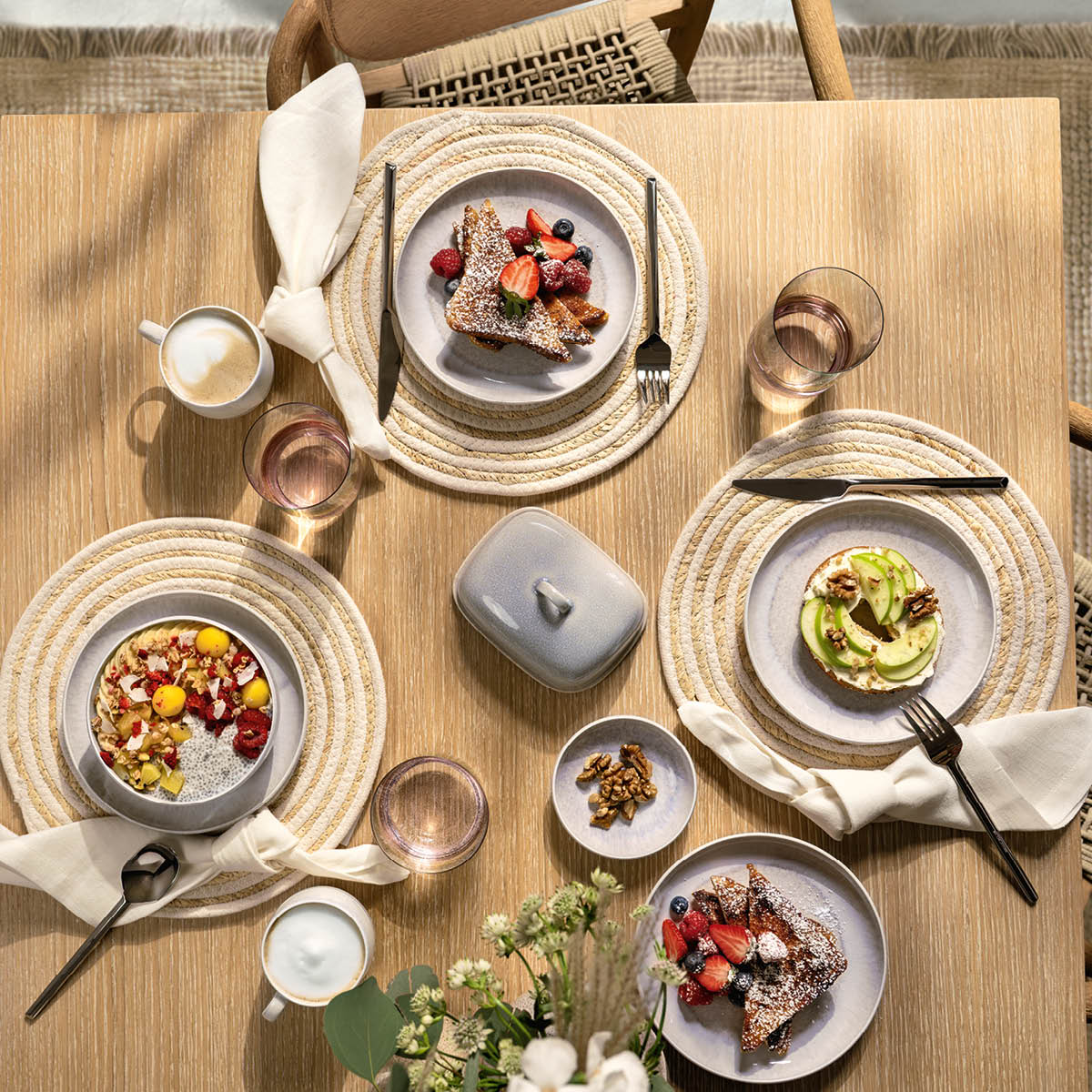 Villeroy & Boch Perlemor Sand frokosttallerken/desserttallerken 20 cm beige