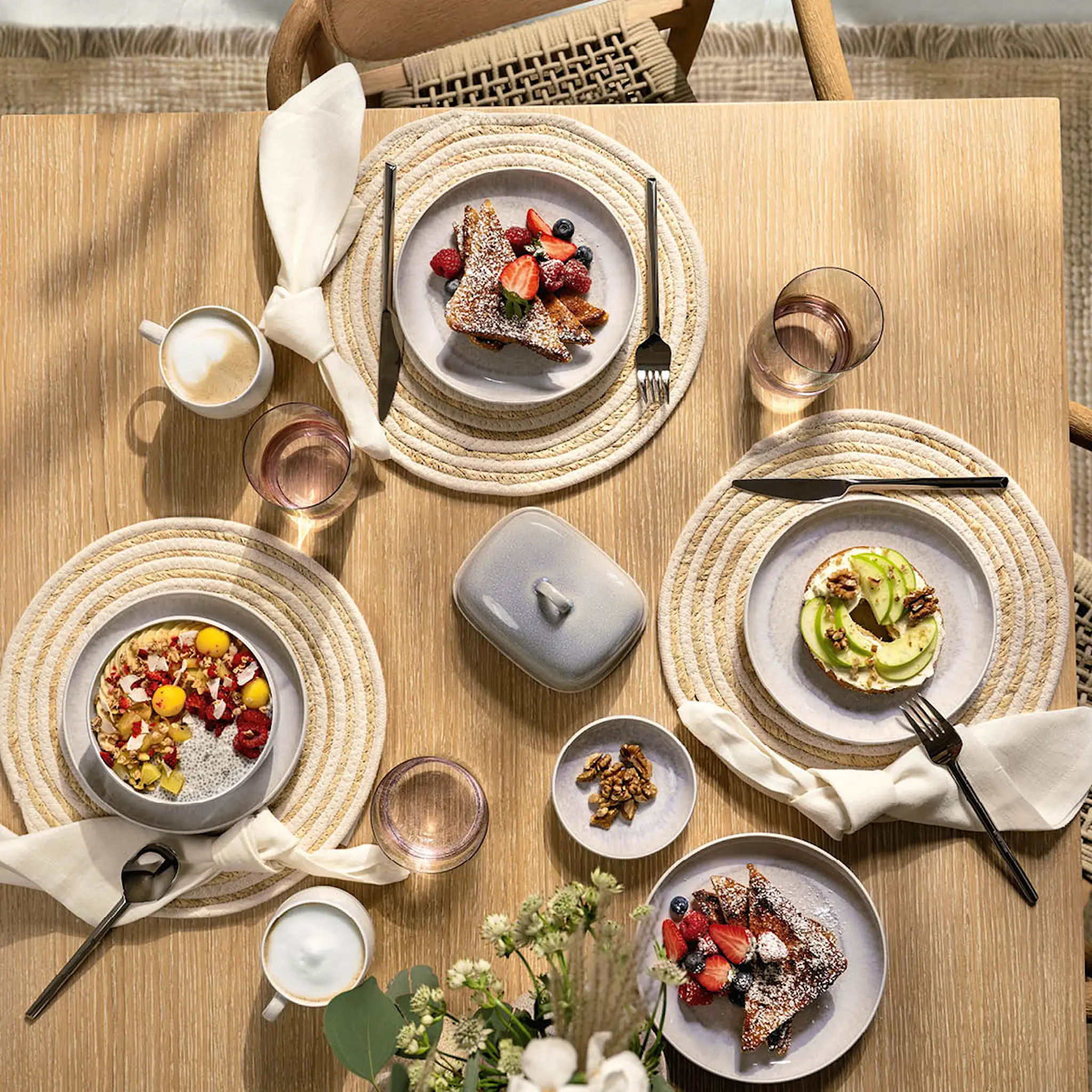 Villeroy & Boch Perlemor Sand tallrik 20 cm beige