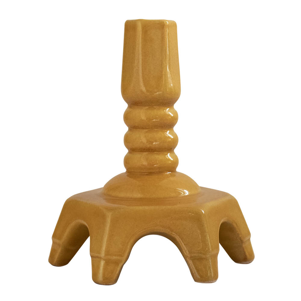 Nittsjö Ljusstake 15 cm lejongul