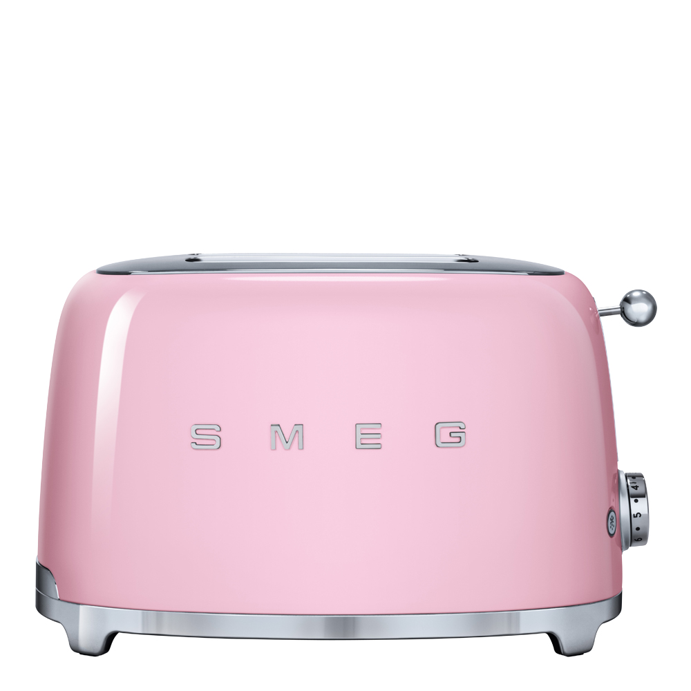 Smeg - Smeg Leivänpaahdin 2 viipaletta TSF01 Vaaleanpunainen