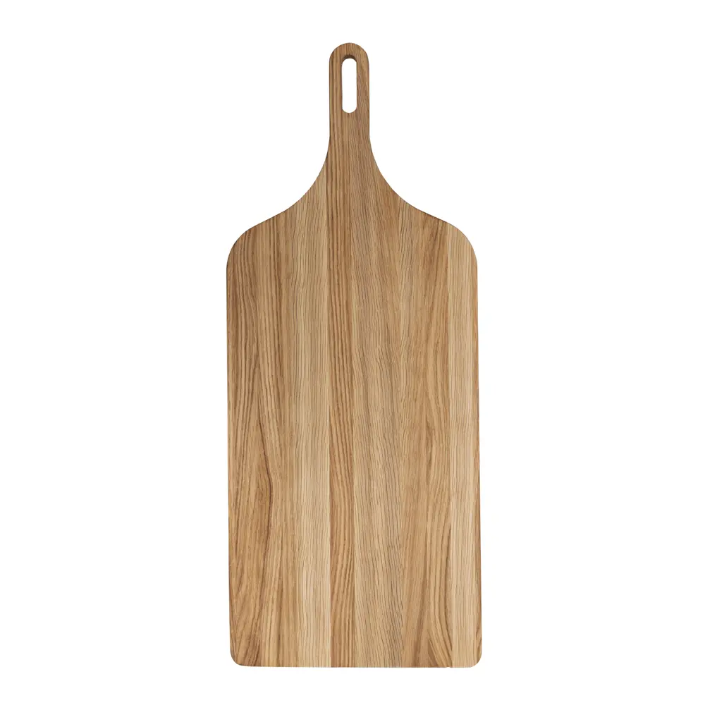 Skjærebrett med håndtak 25x45 cm eik