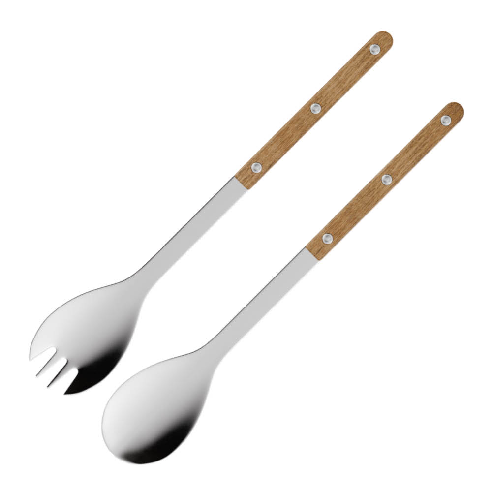 Sabre Bistrot salaattiottimet 26 cm 2 kpl tiikki