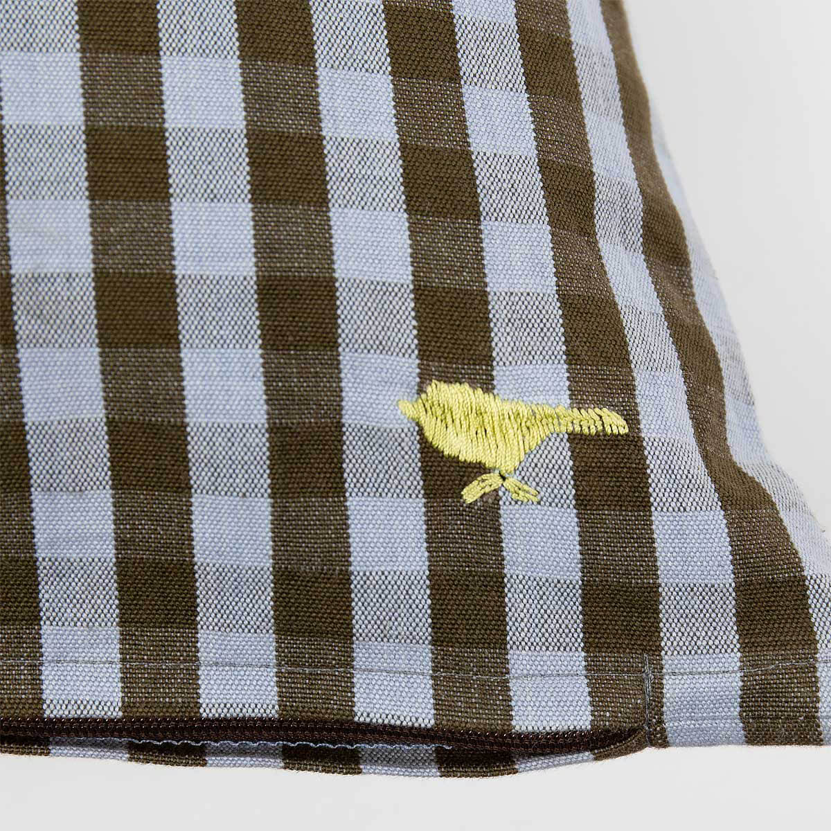 A World of Craft Maria putetrekk 40x40 cm lys blå/brun