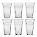 Picardie vattenglas 50 cl 6-pack klar