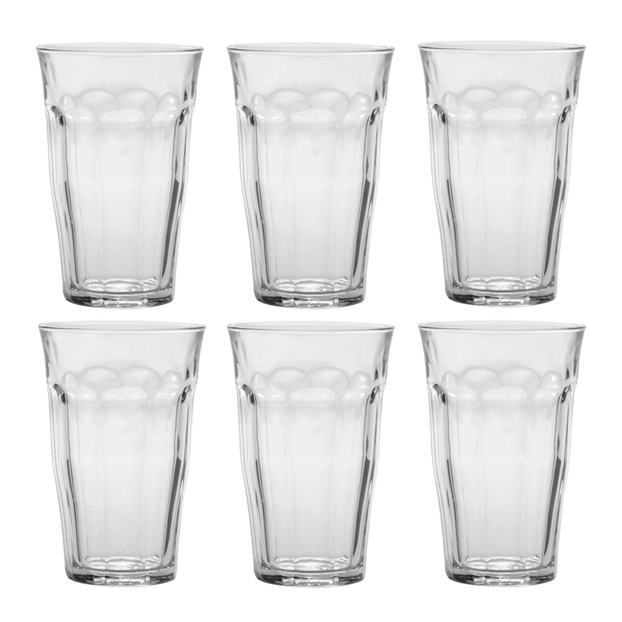 Duralex Picardie vattenglas 50 cl 6-pack klar