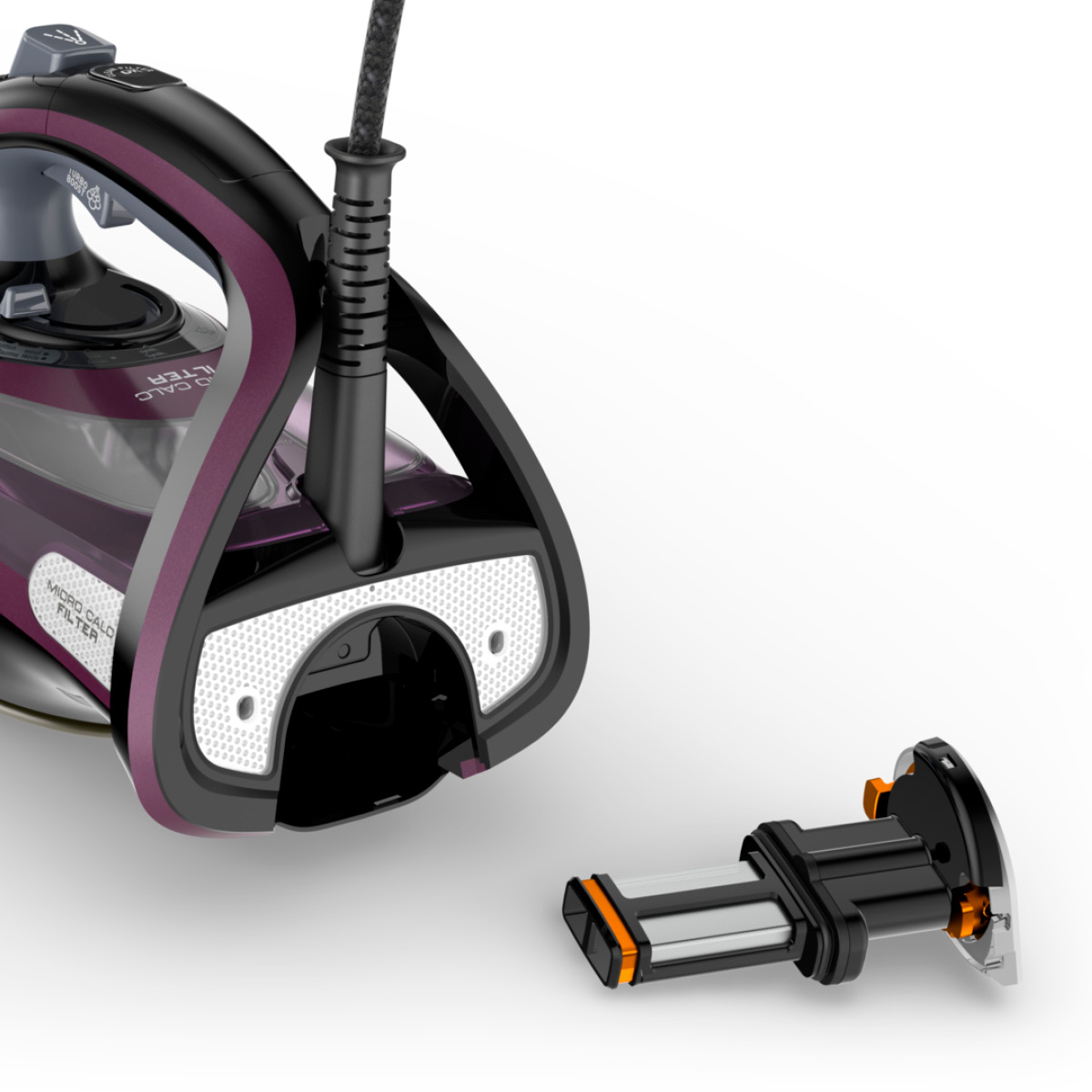 Tefal Ultimate Pure dampstrykejern FV9835E0 lilla