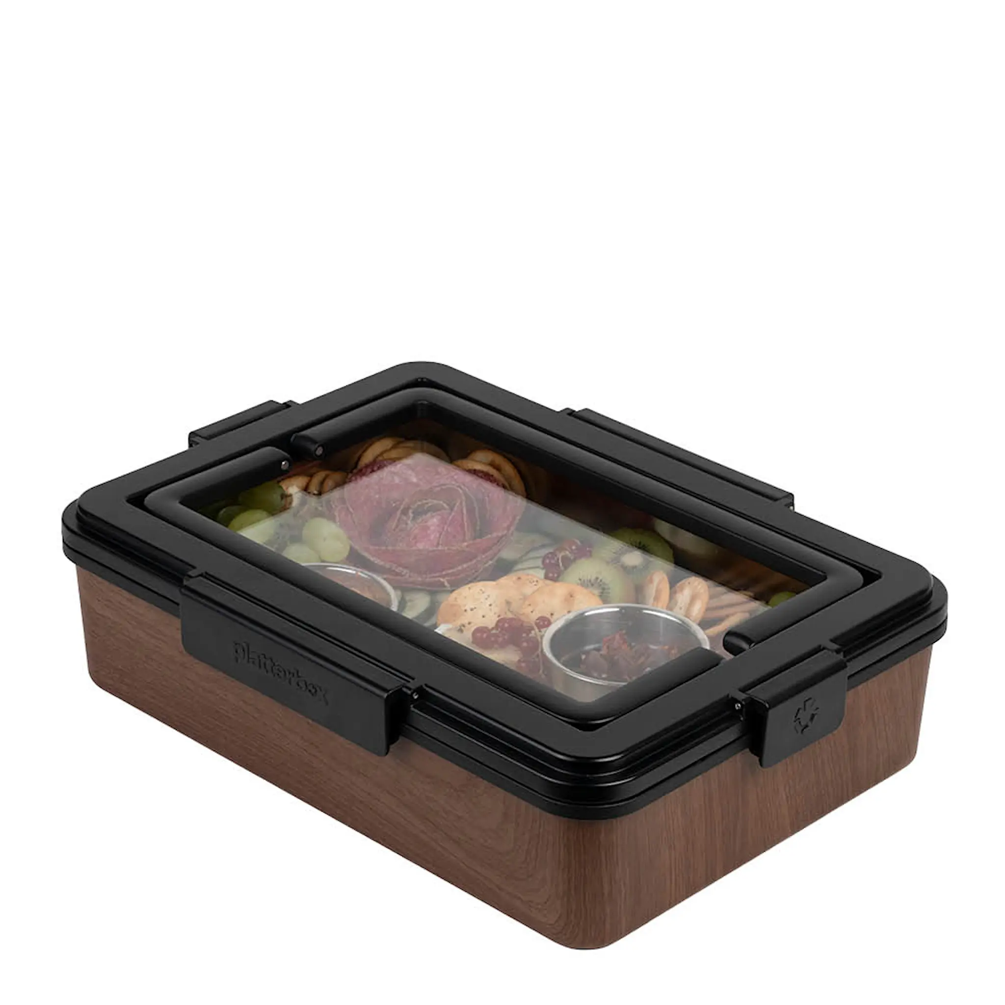 Platterbox Matboks isolert med kjøling 5,5L Walnut